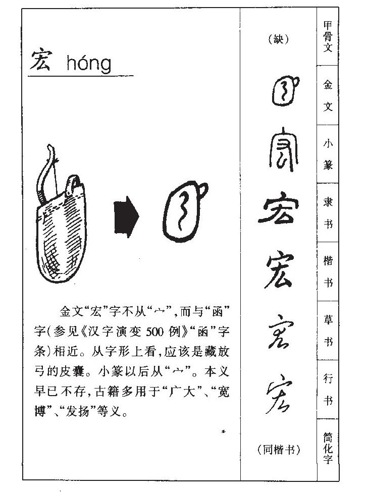 宏字五行属什么_宏字取名寓意内涵