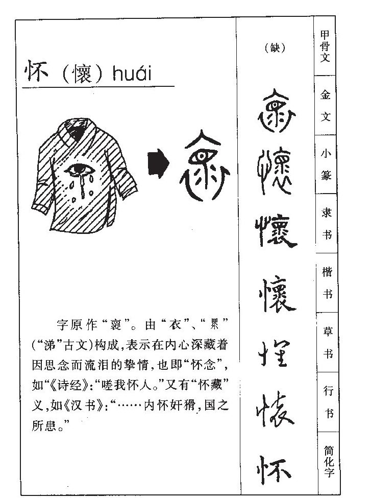 怀字五行属什么_怀字取名寓意内涵
