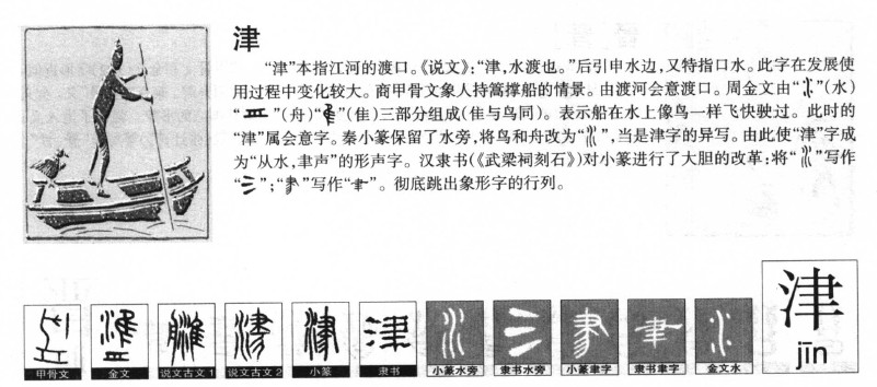 津字五行属什么 - 津字取名意义
