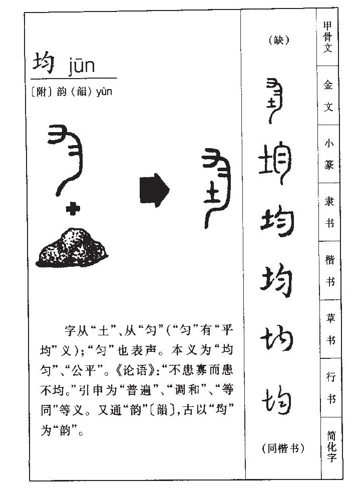均字五行属什么_均字取名寓意内涵
