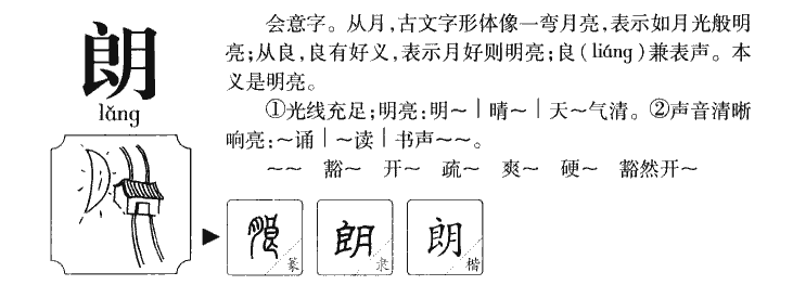 朗字五行属什么 朗字取名意义