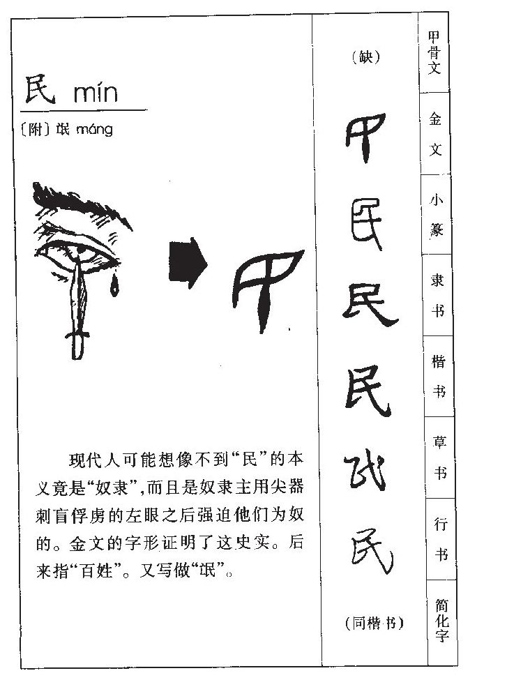 民字五行属什么_民字取名寓意内涵
