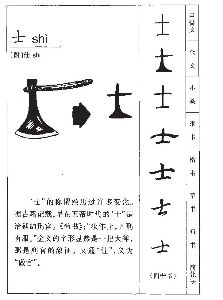士字五行属什么_士字取名寓意内涵