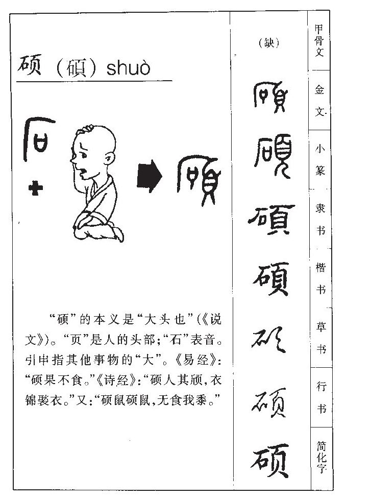 硕字五行属什么_硕字取名寓意内涵