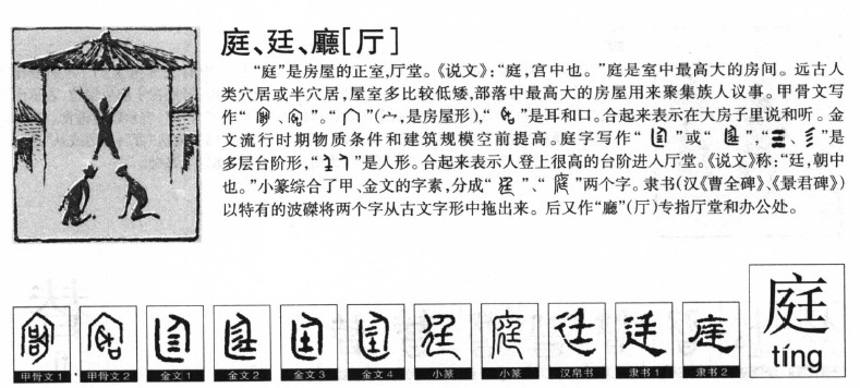 庭字五行属什么_庭字取名寓意内涵