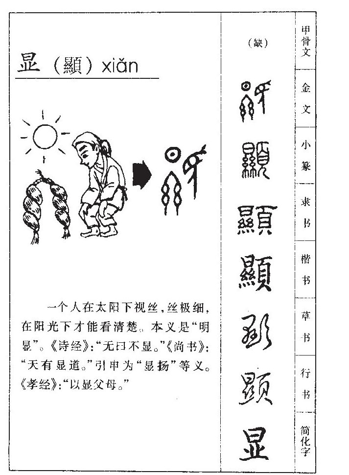 显字五行属什么 - 显字取名意义