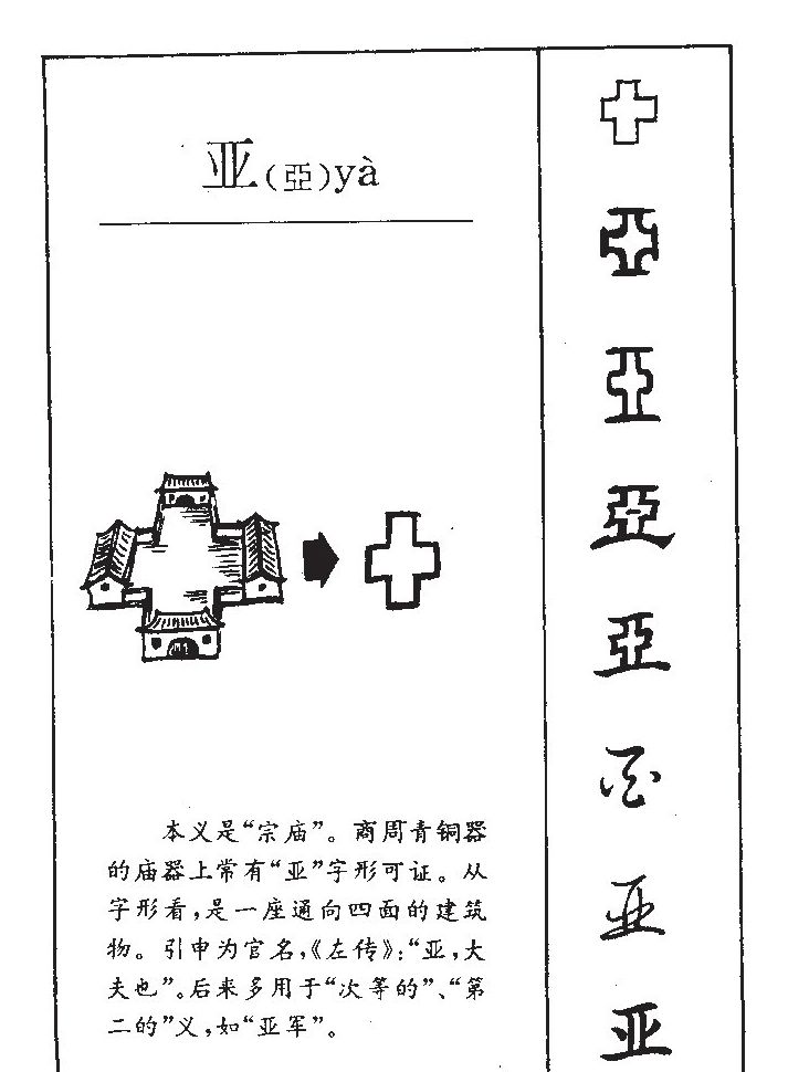 亚字五行属什么_亚字取名寓意内涵